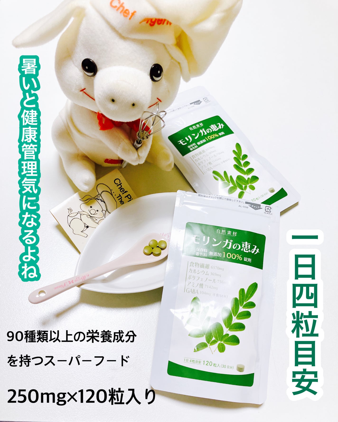 モリンガの恵み/大日ヘルシーフーズ/健康サプリメントを使ったクチコミ(1枚目)