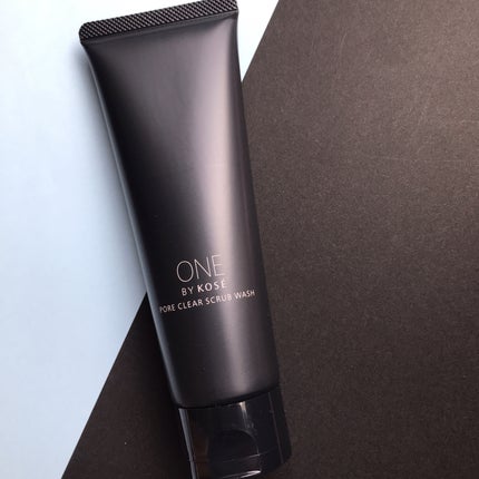 ポアクリア スクラブ ウォッシュ/ONE BY KOSE/洗顔フォームを使ったクチコミ(1枚目)