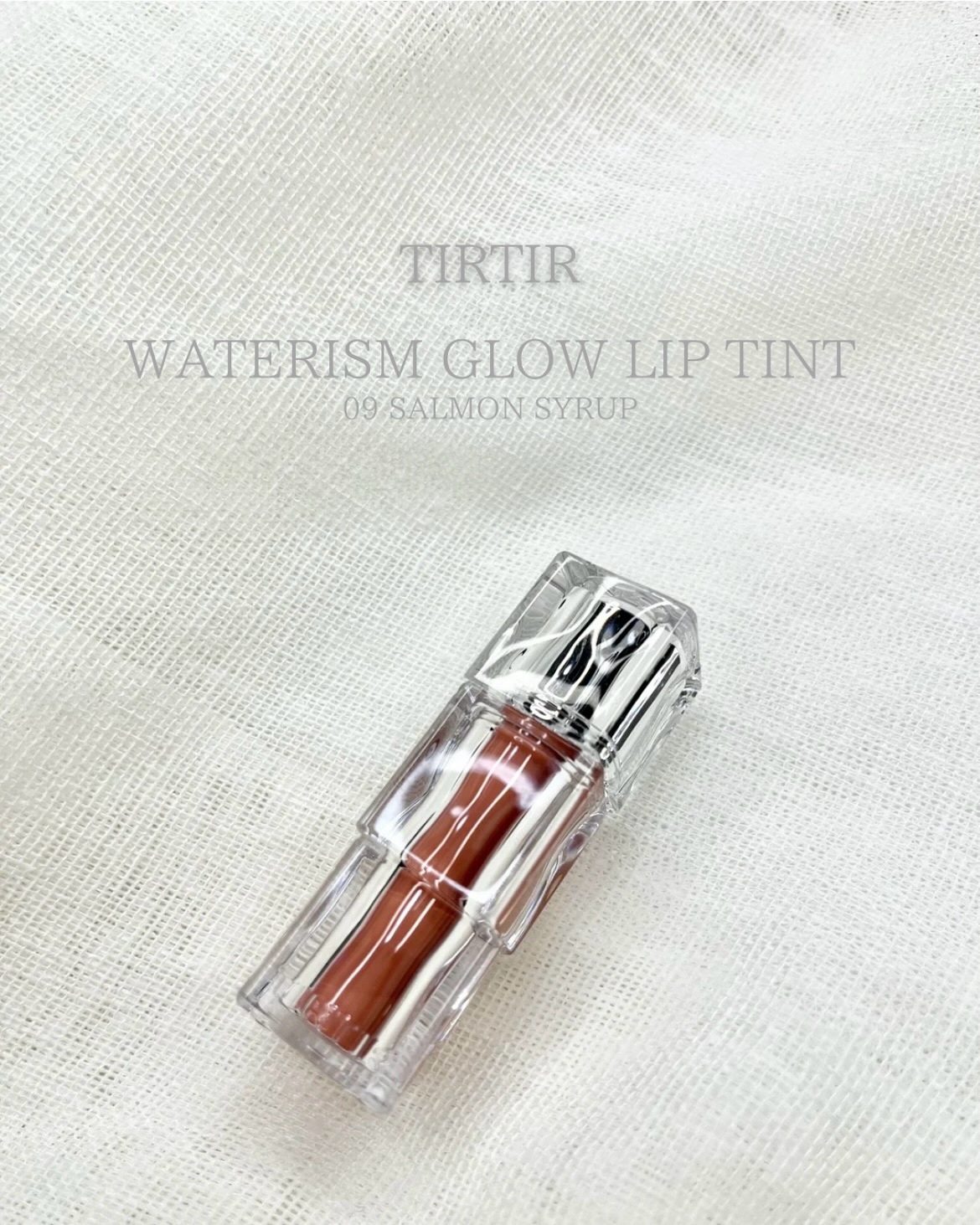 ウォーターリズムグロウティント 09 サーモンシロップ/TIRTIR(ティルティル)/リップティントを使ったクチコミ（1枚目）