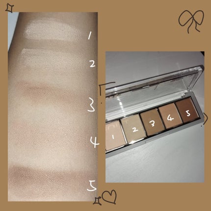 リターントゥーベーシックシャドウパレット/ABOUT TONE/アイシャドウパレットを使ったクチコミ(2枚目)