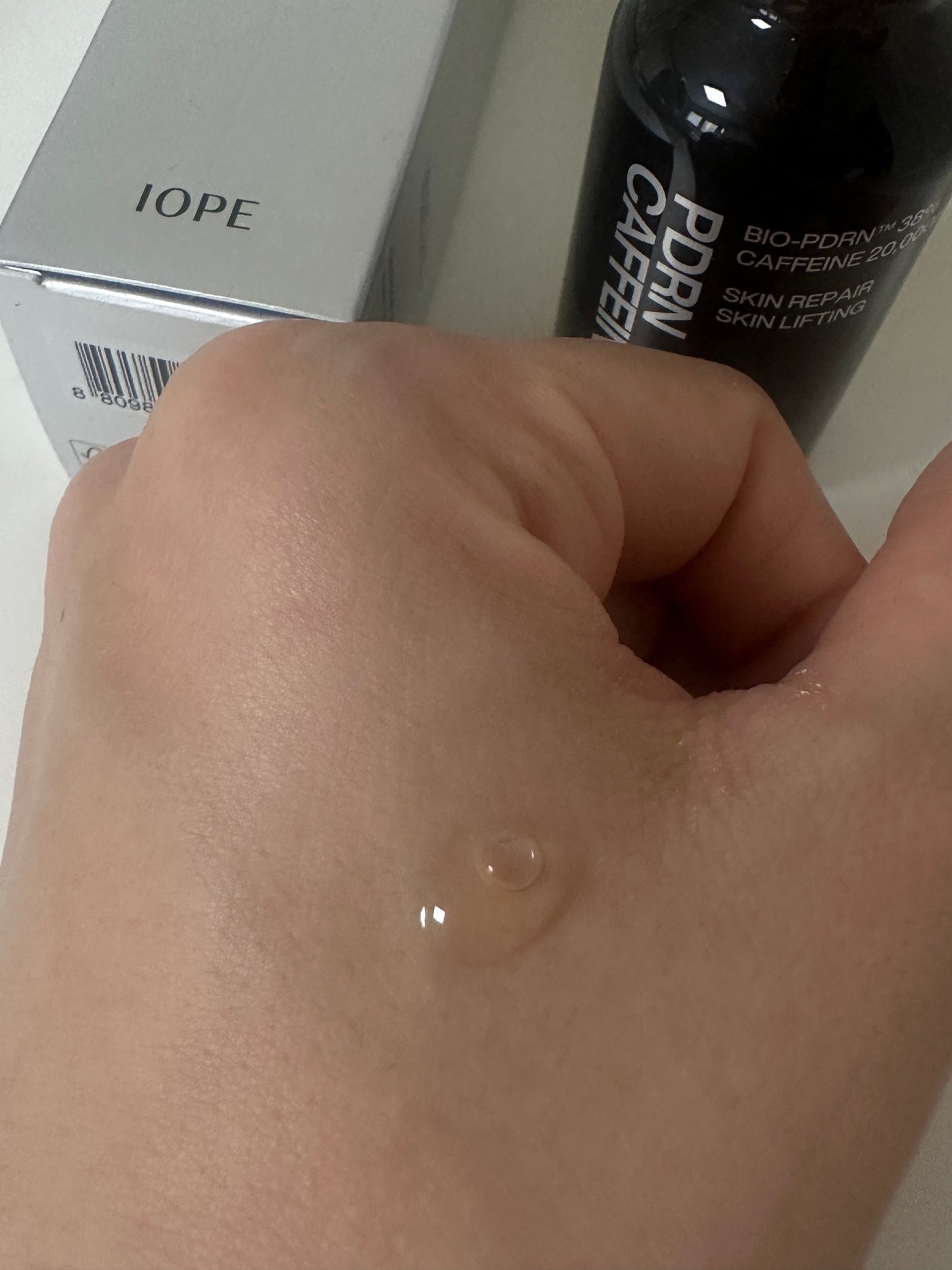 PDRNカフェインショット/IOPE/美容液を使ったクチコミ(2枚目)