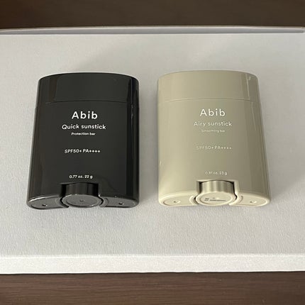 クイック サンスティック プロテクションバー/Abib /日焼け止めスティックを使ったクチコミ(1枚目)