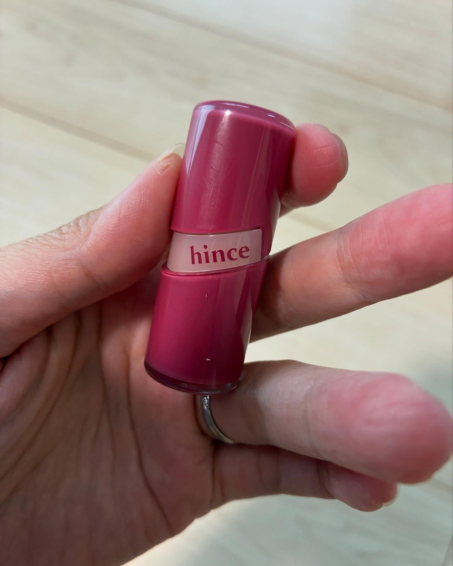 ロウグロウジェルティント R007 チル/hince/リップティントを使ったクチコミ（1枚目）