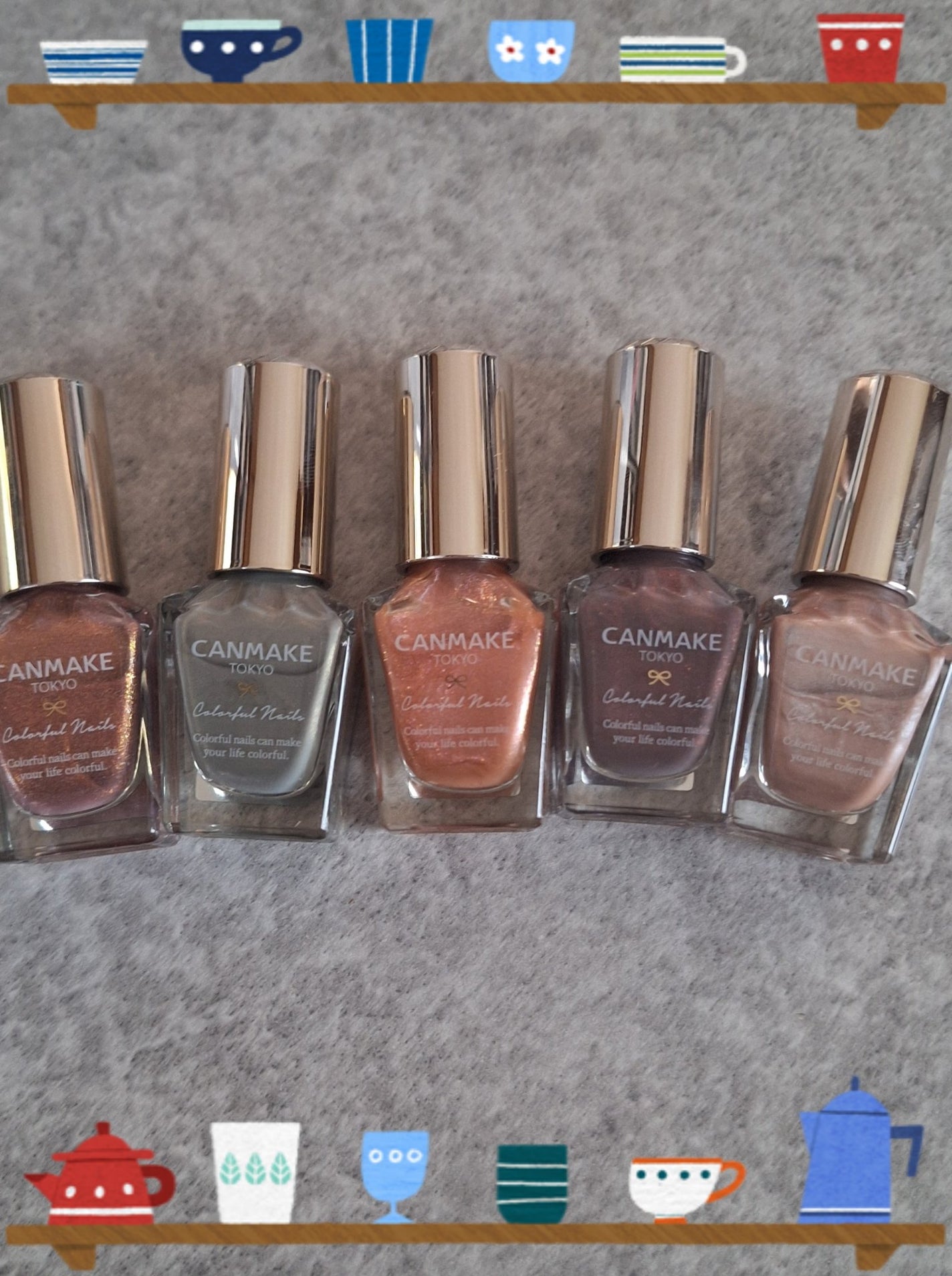 カラフルネイルズ/キャンメイク/マニキュアを使ったクチコミ(1枚目)