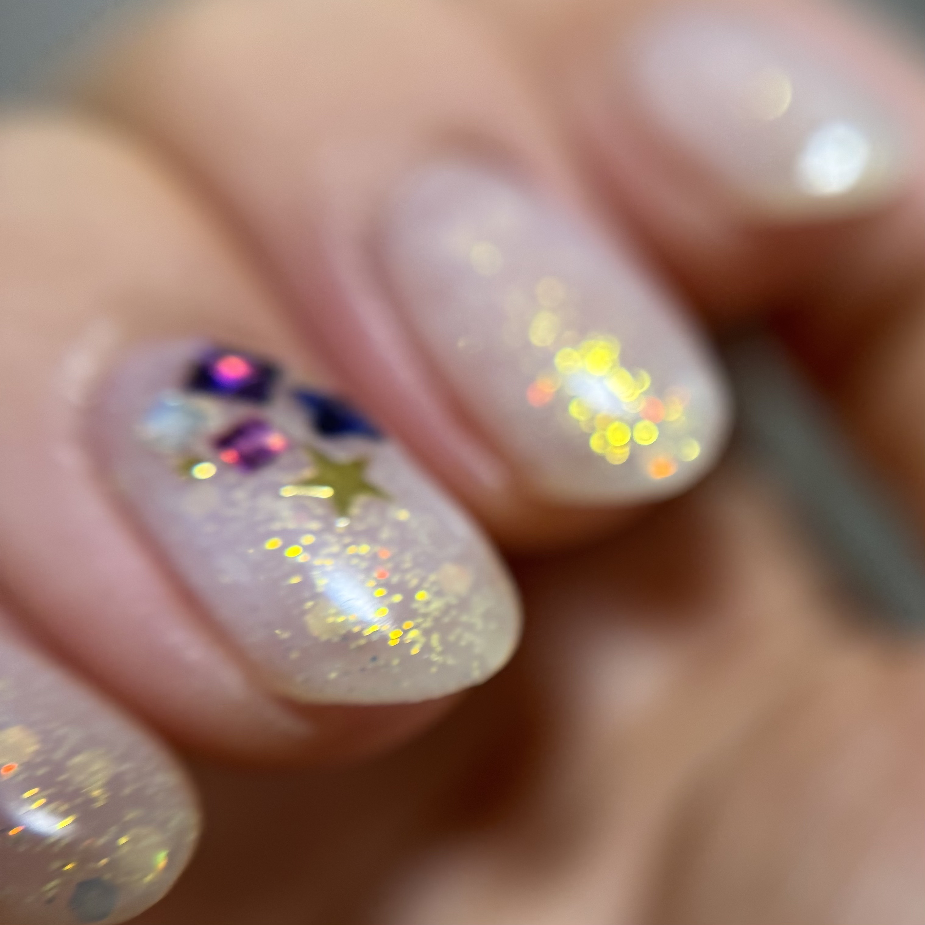 ジェルネイル（ライト対応）/セリア/ジェルネイルを使ったクチコミ（2枚目）