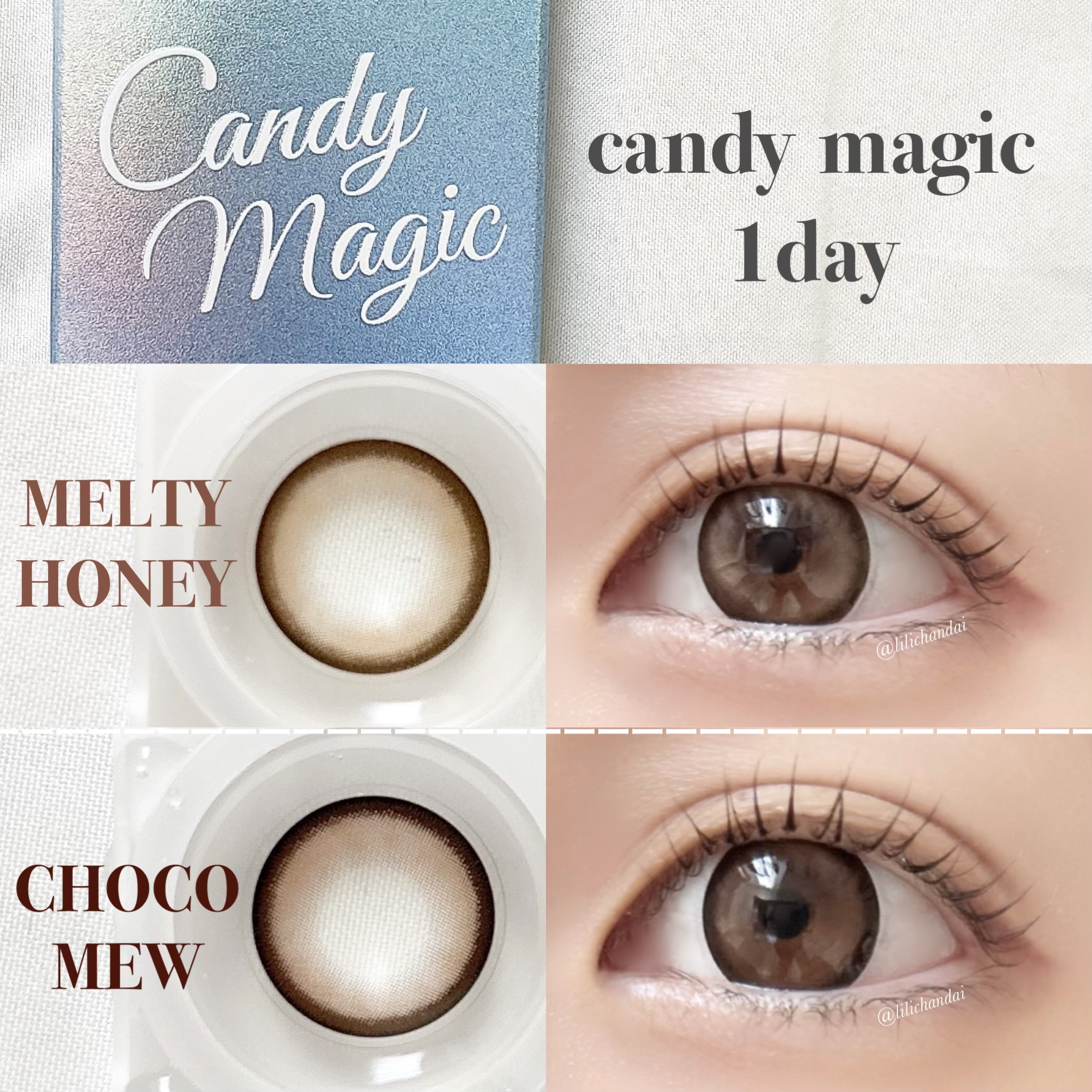 candymagic1day（キャンディーマジックワンデー）/candy magic/ワンデー（１DAY）カラコンを使ったクチコミ（3枚目）