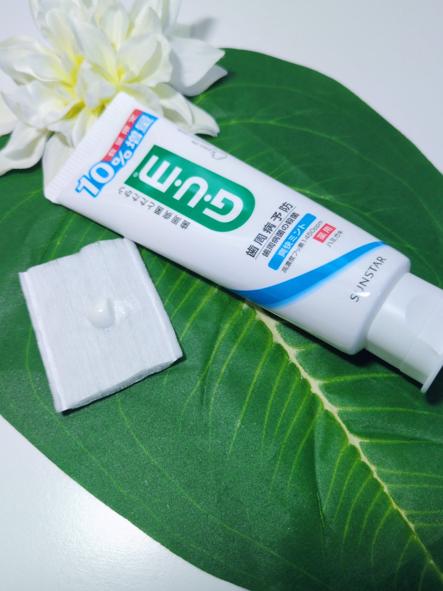 デンタルペースト 爽快タイプ/GUM/歯磨き粉を使ったクチコミ(1枚目)