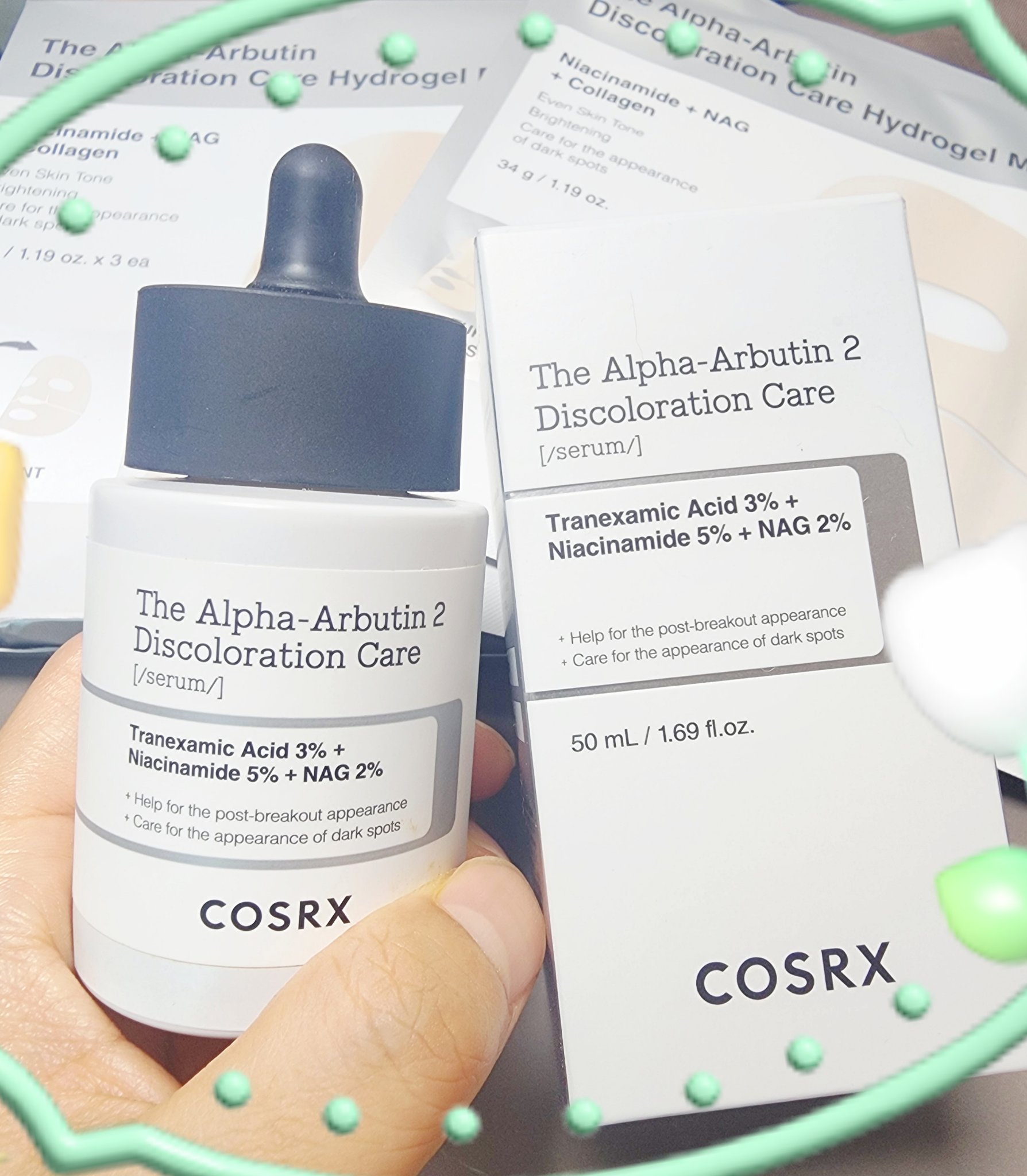 RXザ・アルファアルブチン2 ニキビ跡ケアセラム/COSRX/美容液を使ったクチコミ（2枚目）
