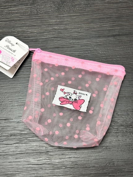 メッシュポーチ/セリア/化粧ポーチを使ったクチコミ(1枚目)