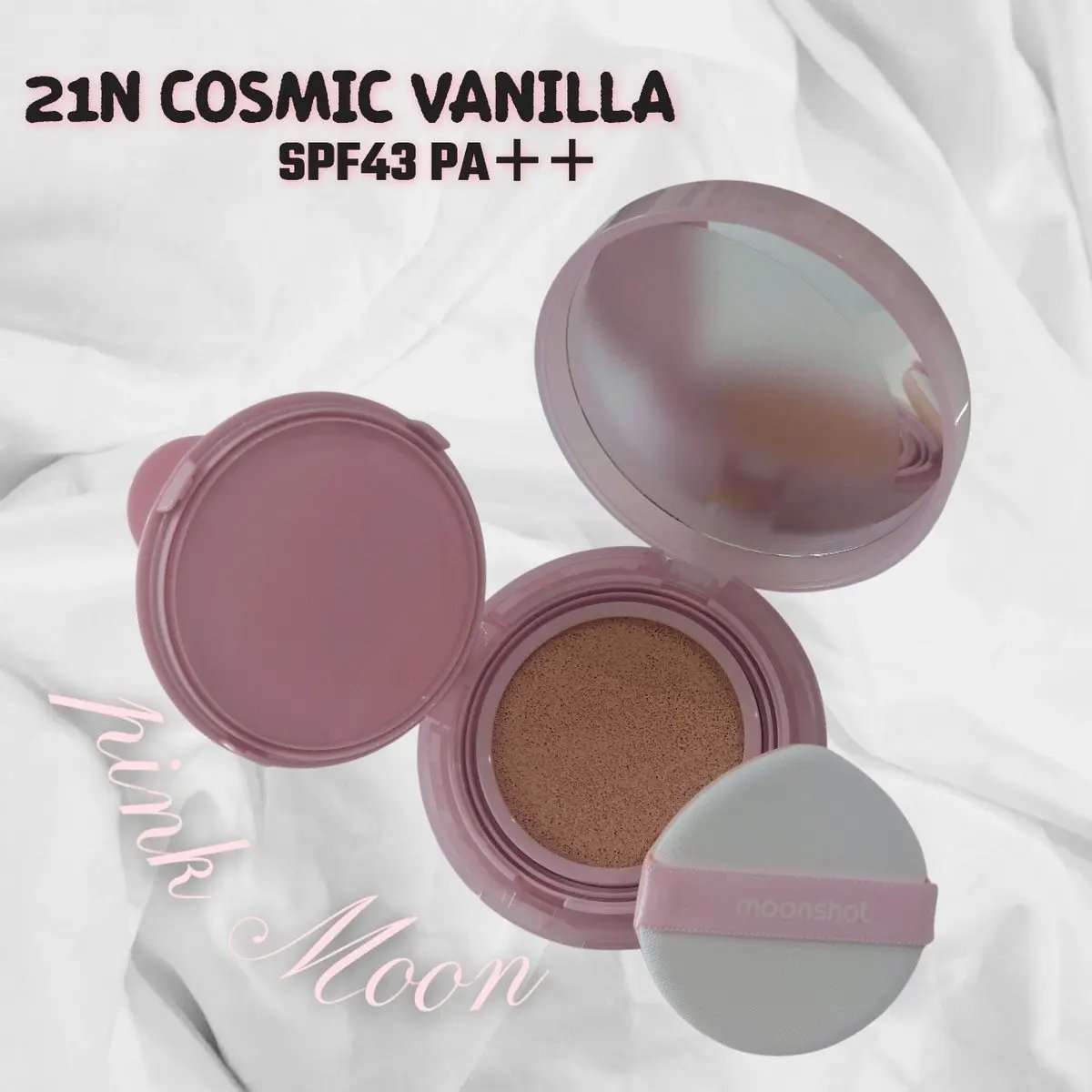 コンシャス フィット クッション ファンデーション/moonshot/クッションファンデーションを使ったクチコミ（2枚目）