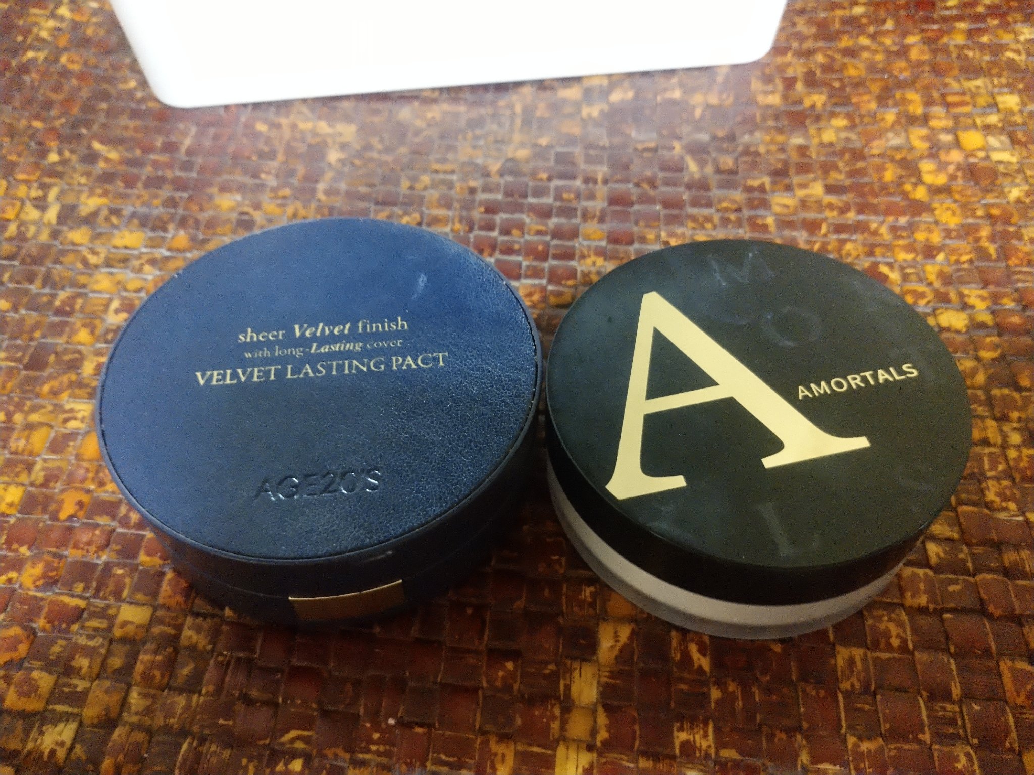 フェイスパウダー/AMORTALS /ルースパウダーを使ったクチコミ（1枚目）