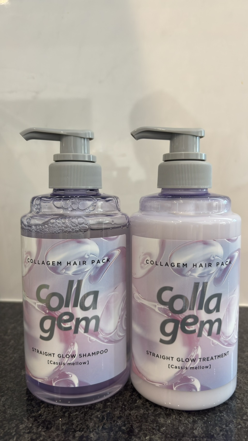 コラジェム ストレートグロウシャンプー/トリートメント シャンプー440ml/collagem/市販シャンプーを使ったクチコミ（1枚目）