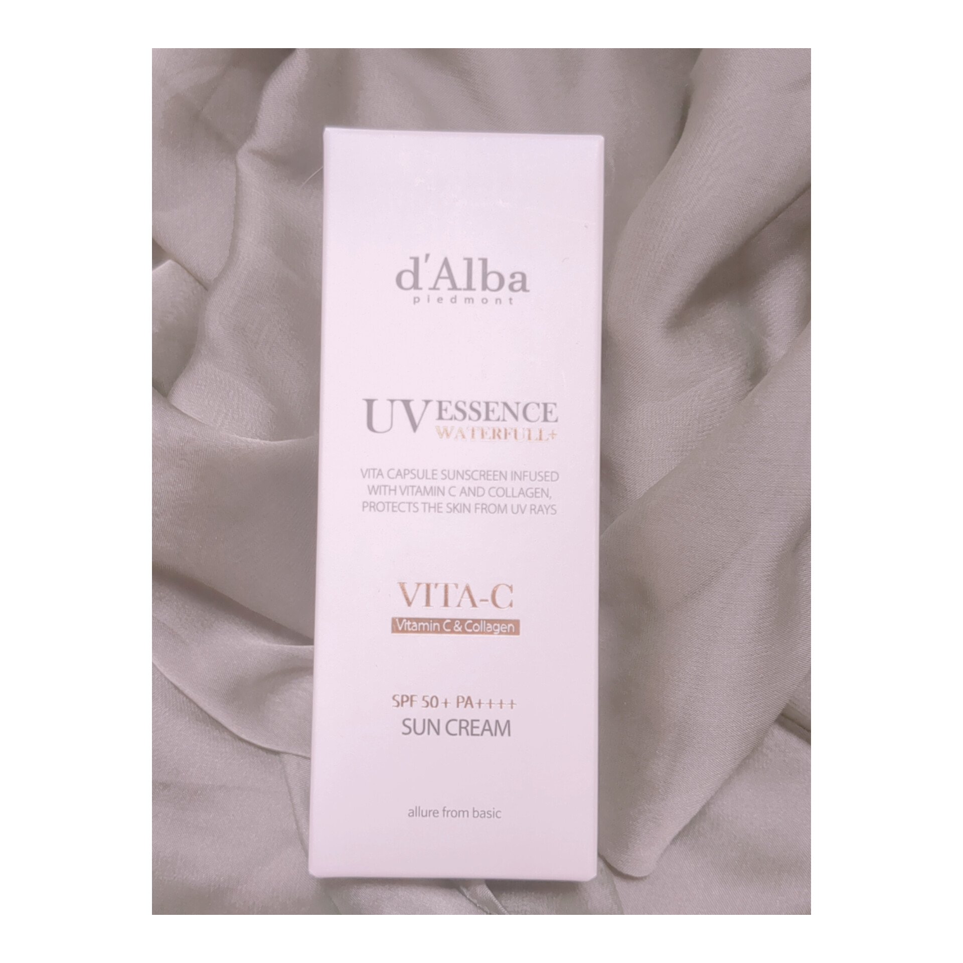 ビタカプセルエイジングケアサンクリーム/ダルバ/日焼け止め・UVケアを使ったクチコミ（1枚目）