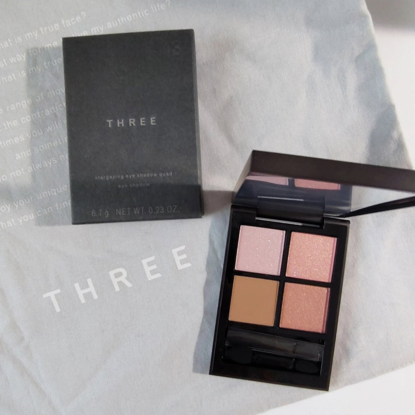 THREE シマリング グロー デュオ/THREE/クリームハイライトを使ったクチコミ(8枚目)