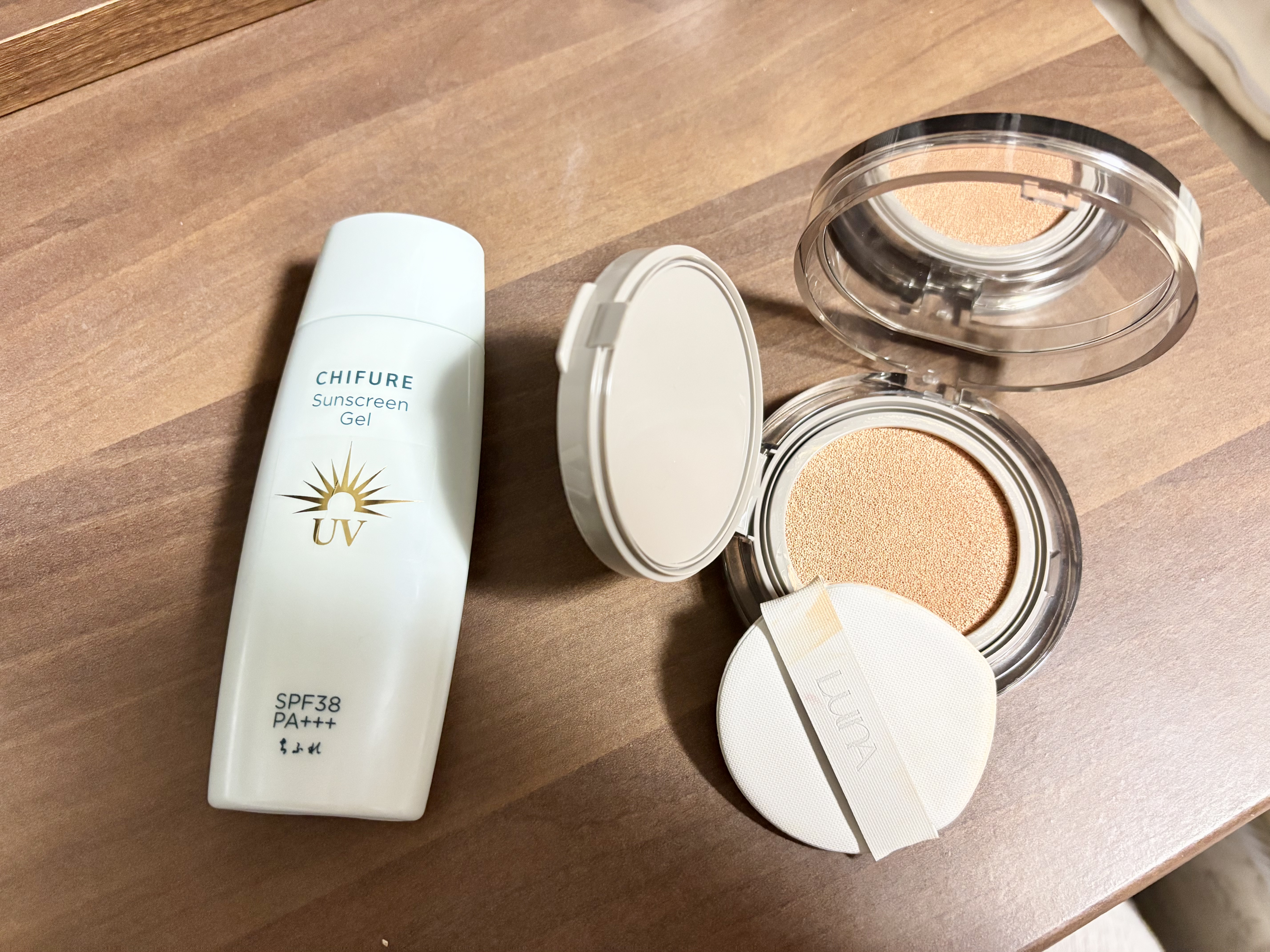 日やけ止め ジェル UV/ちふれ/日焼け止めジェルを使ったクチコミ（1枚目）