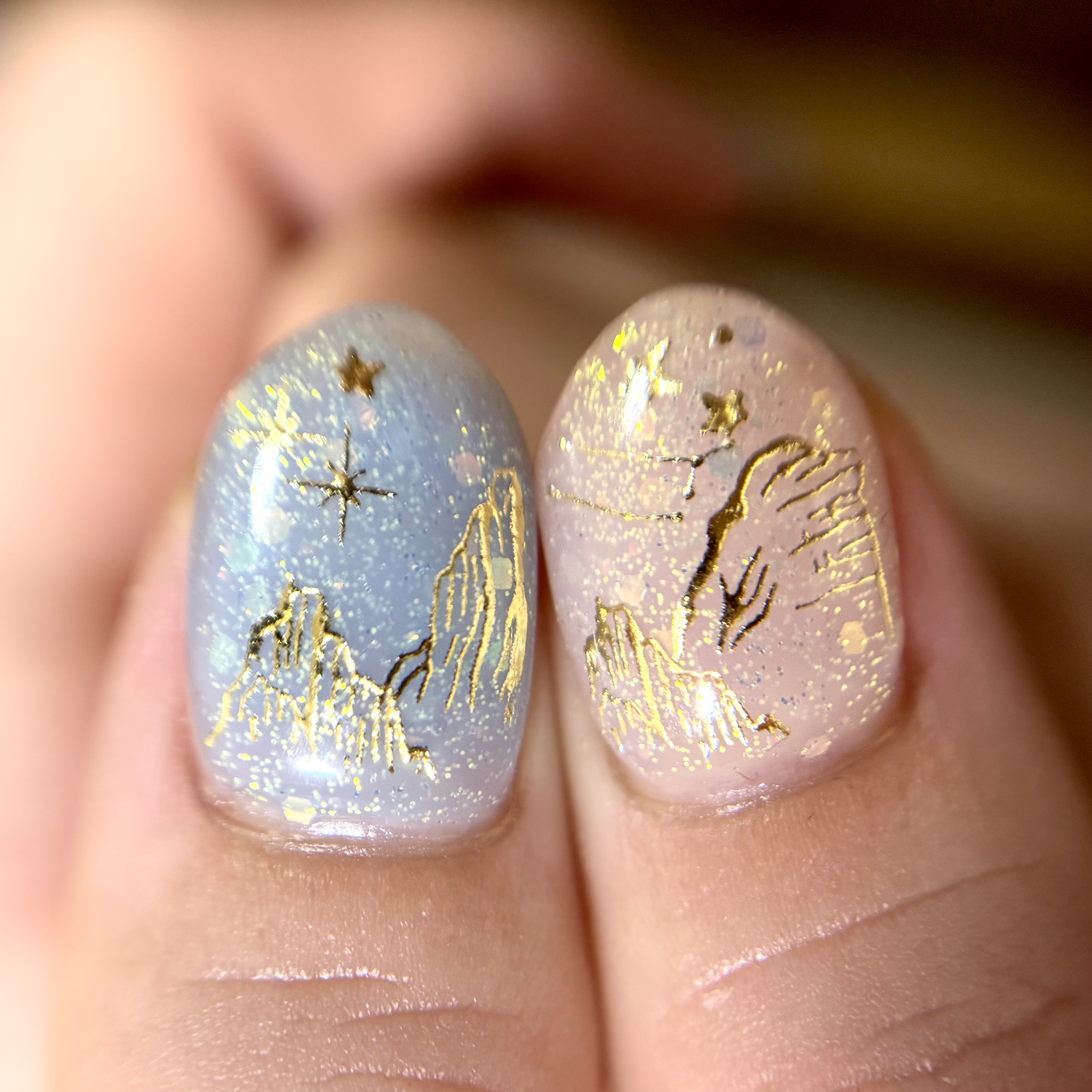 ジェルネイル（ライト対応）/セリア/ジェルネイルを使ったクチコミ（3枚目）