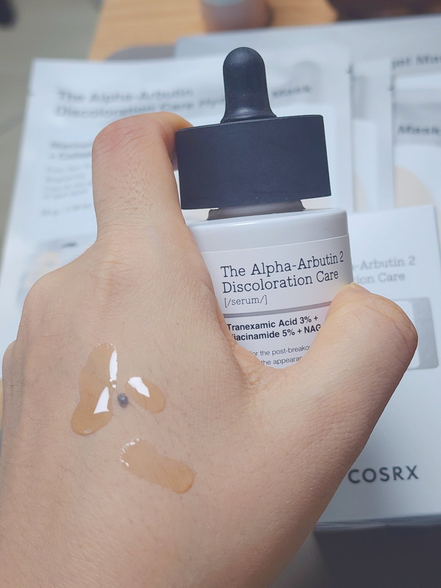 RXザ・アルファアルブチン2 ニキビ跡ケアセラム/COSRX/美容液を使ったクチコミ(5枚目)