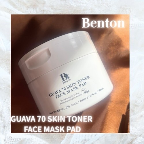 グアバ 70スキントナーパッド /BENTON/トナーパッドを使ったクチコミ（1枚目）