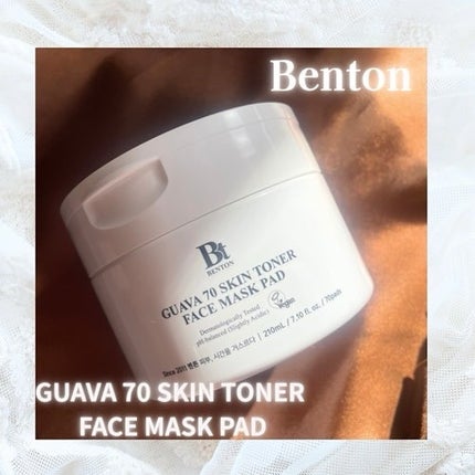 グアバ 70スキントナーパッド /BENTON/トナーパッドを使ったクチコミ(1枚目)