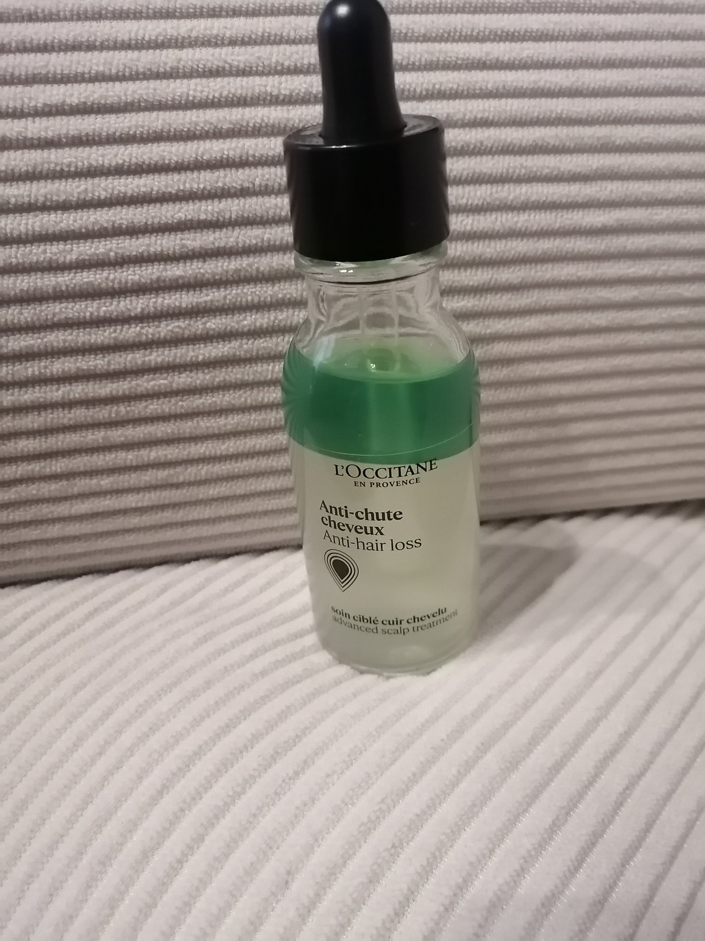 薬用 メディカル アンチヘアロスセラム/L'OCCITANE/頭皮ローションを使ったクチコミ(1枚目)