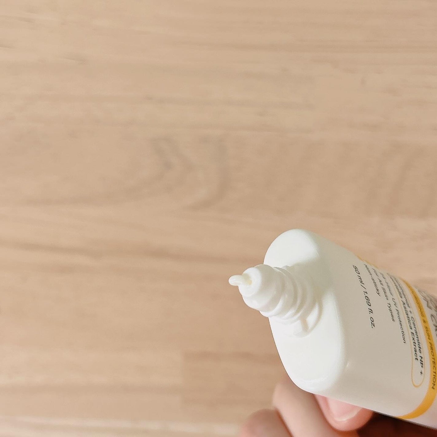 スキンバリアモイスチャーサンクリーム/Ongredients/日焼け止めクリームを使ったクチコミ(2枚目)