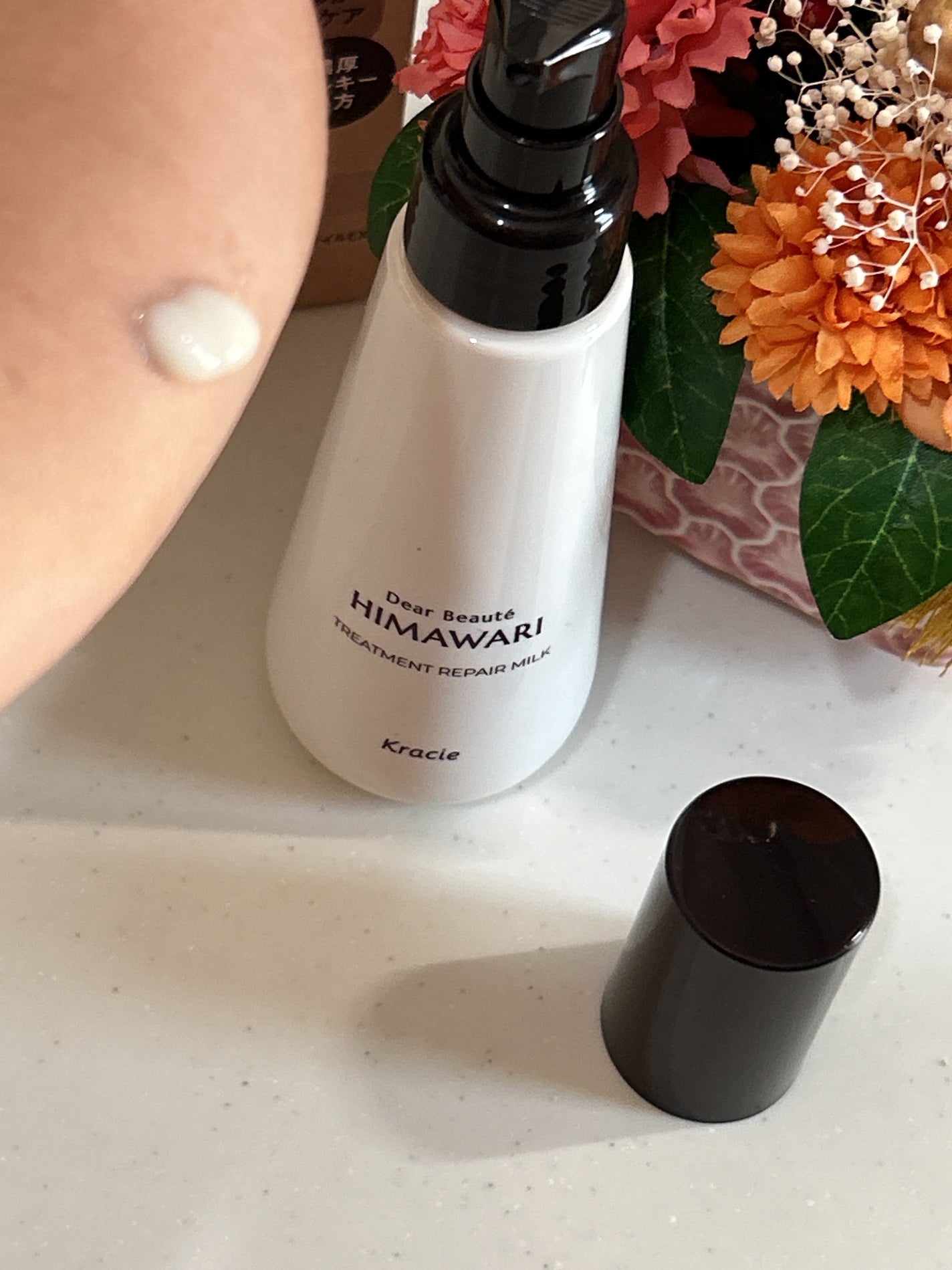 トリートメントリペアミルク/ディアボーテ/ヘアミルクを使ったクチコミ(3枚目)