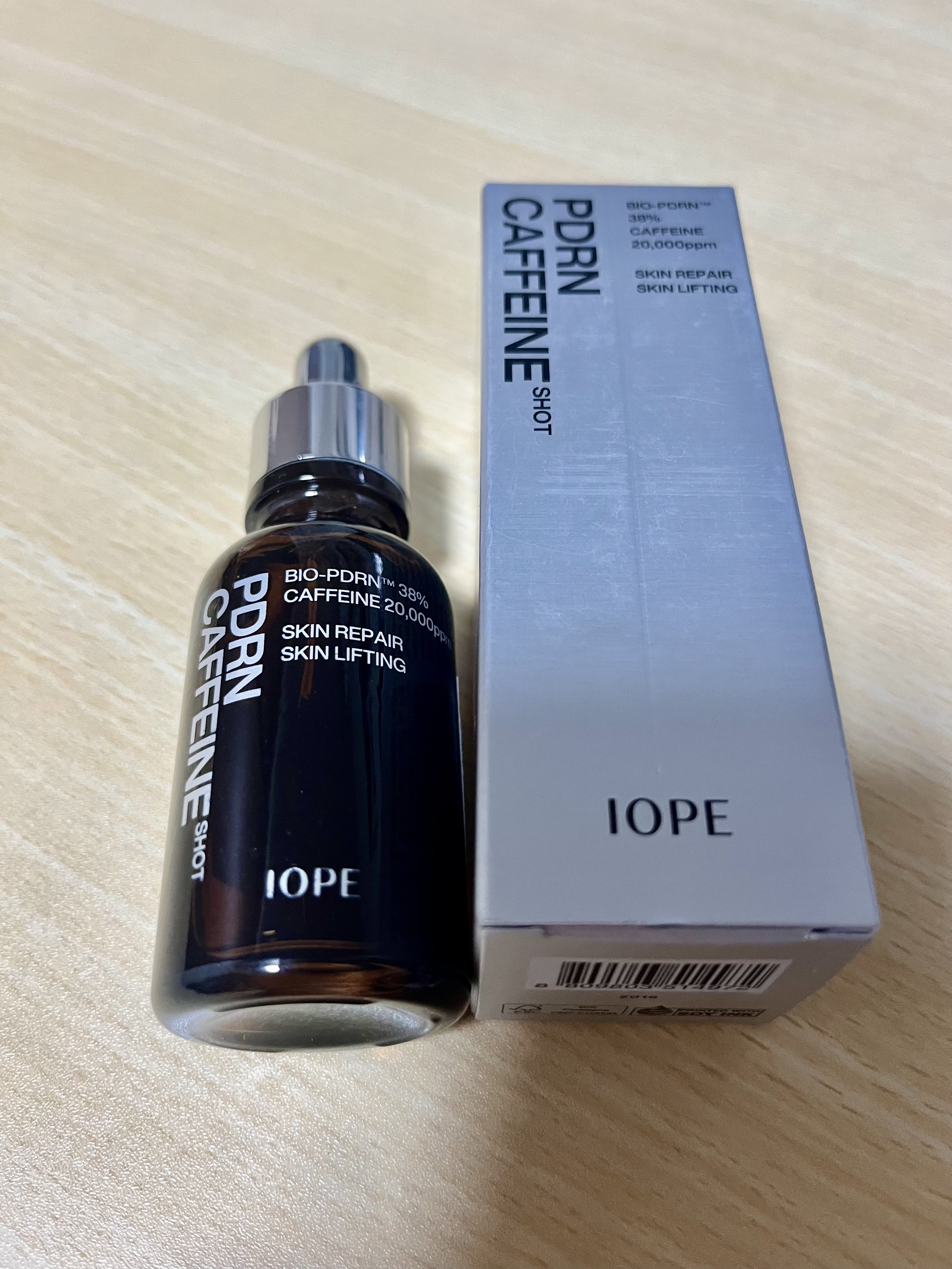 PDRNカフェインショット/IOPE/美容液を使ったクチコミ（1枚目）