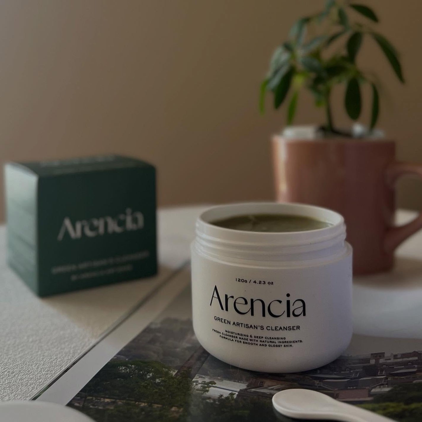 プレミアムもちソープ「グリーンアルティザン」/アレンシア/その他洗顔料を使ったクチコミ(1枚目)