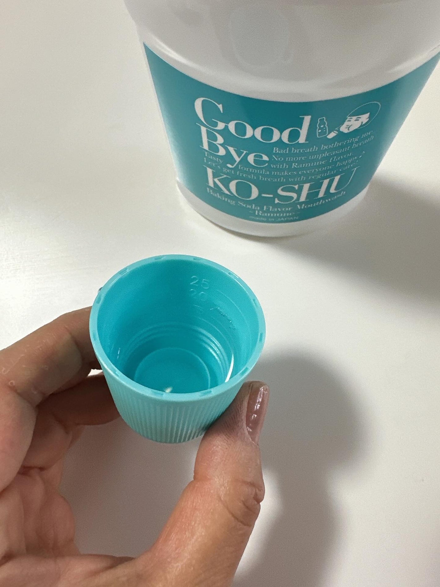 重曹すっきり洗口液/歯磨撫子/マウスウォッシュ・スプレーを使ったクチコミ(8枚目)