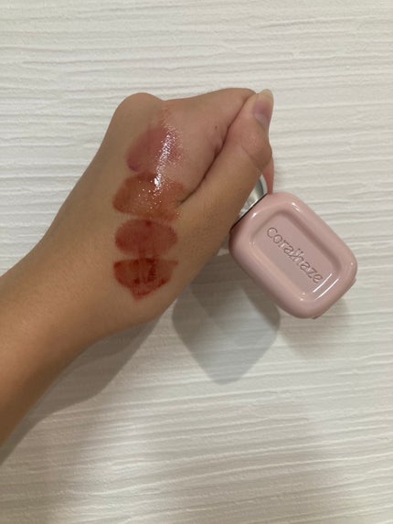 デュー ドロップ ティント/Coralhaze/リップティントを使ったクチコミ(9枚目)