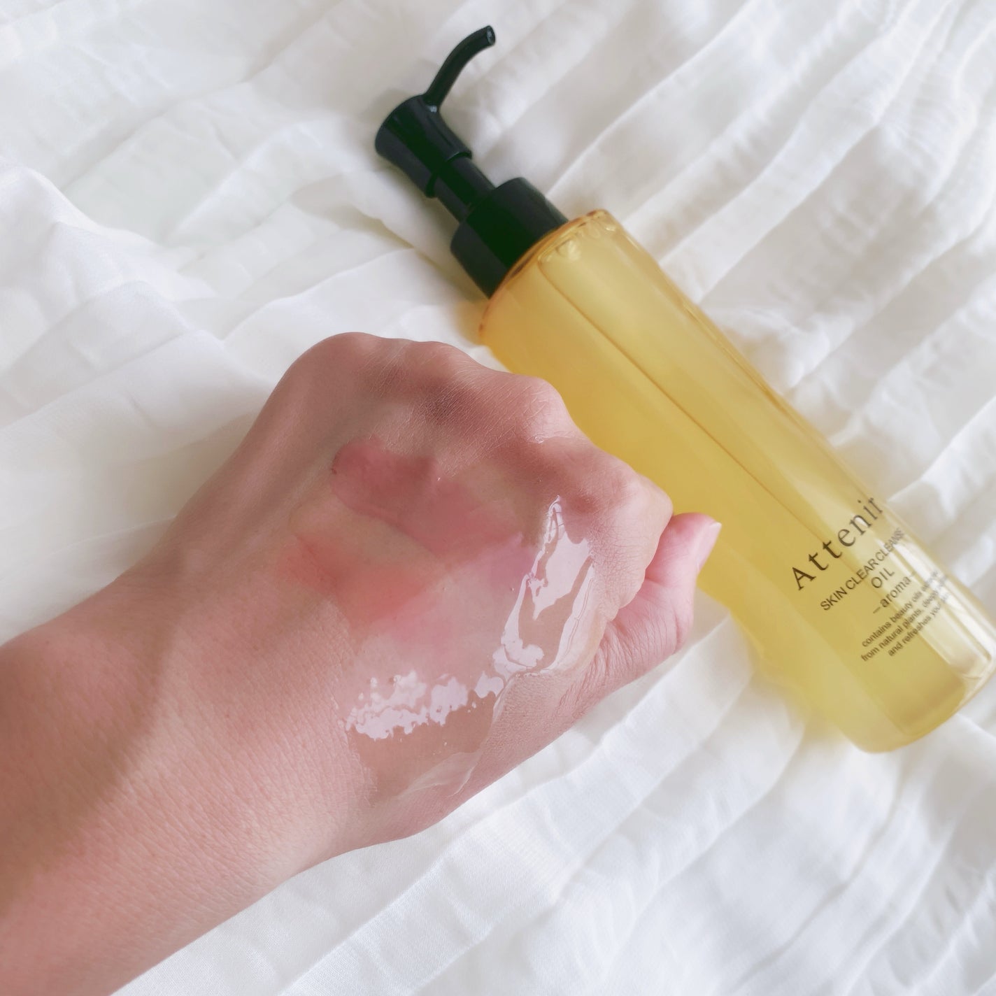 スキンクリア クレンズ オイル <アロマタイプ>/アテニア/オイルクレンジングを使ったクチコミ(2枚目)