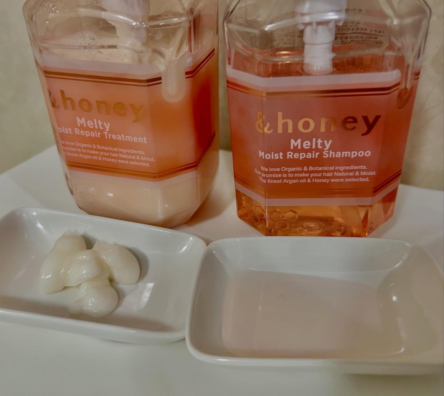 &amp;honey Melty モイストリペア シャンプー1.0／モイストリペア ヘアトリートメント2.0/&amp;honey/市販シャンプーを使ったクチコミ（3枚目）
