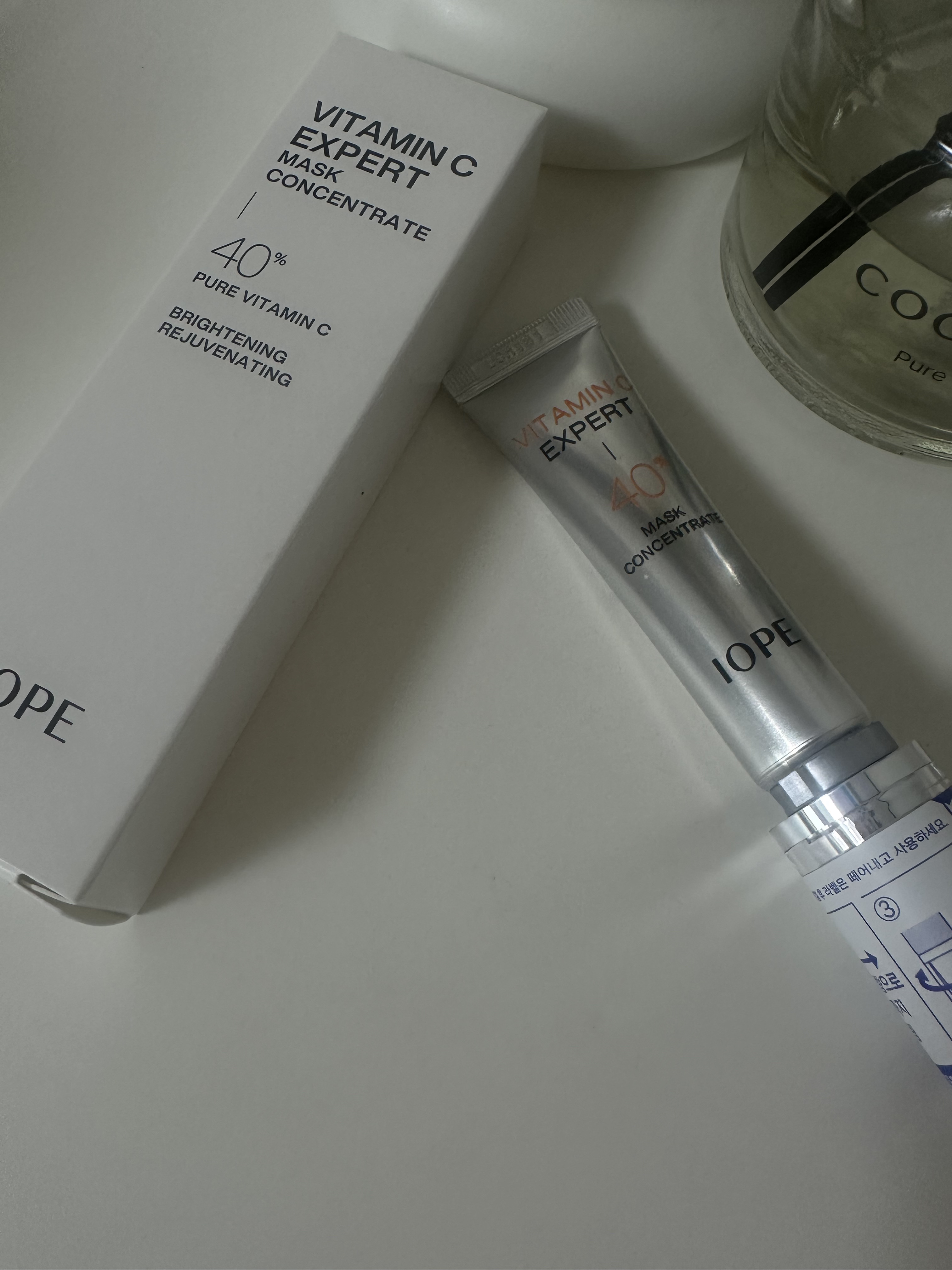 ビタミンC エキスパート40% マスクコンセントレート/IOPE/フェイスクリームを使ったクチコミ（1枚目）