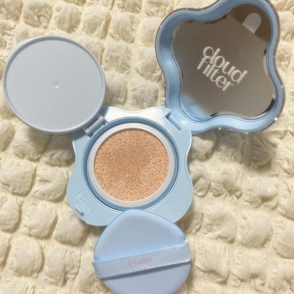 クラウドフィルタークッション/ETUDE/クッションファンデーションを使ったクチコミ(3枚目)