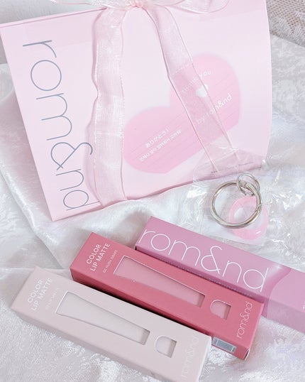 ザ ジューシーラスティングティント/rom&nd/リップティントを使ったクチコミ(4枚目)