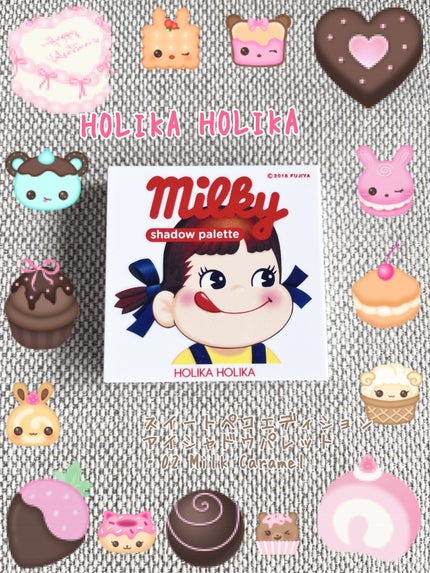 スイートペコエディション アイシャドウパレット/HOLIKA HOLIKA/アイシャドウパレットを使ったクチコミ(1枚目)