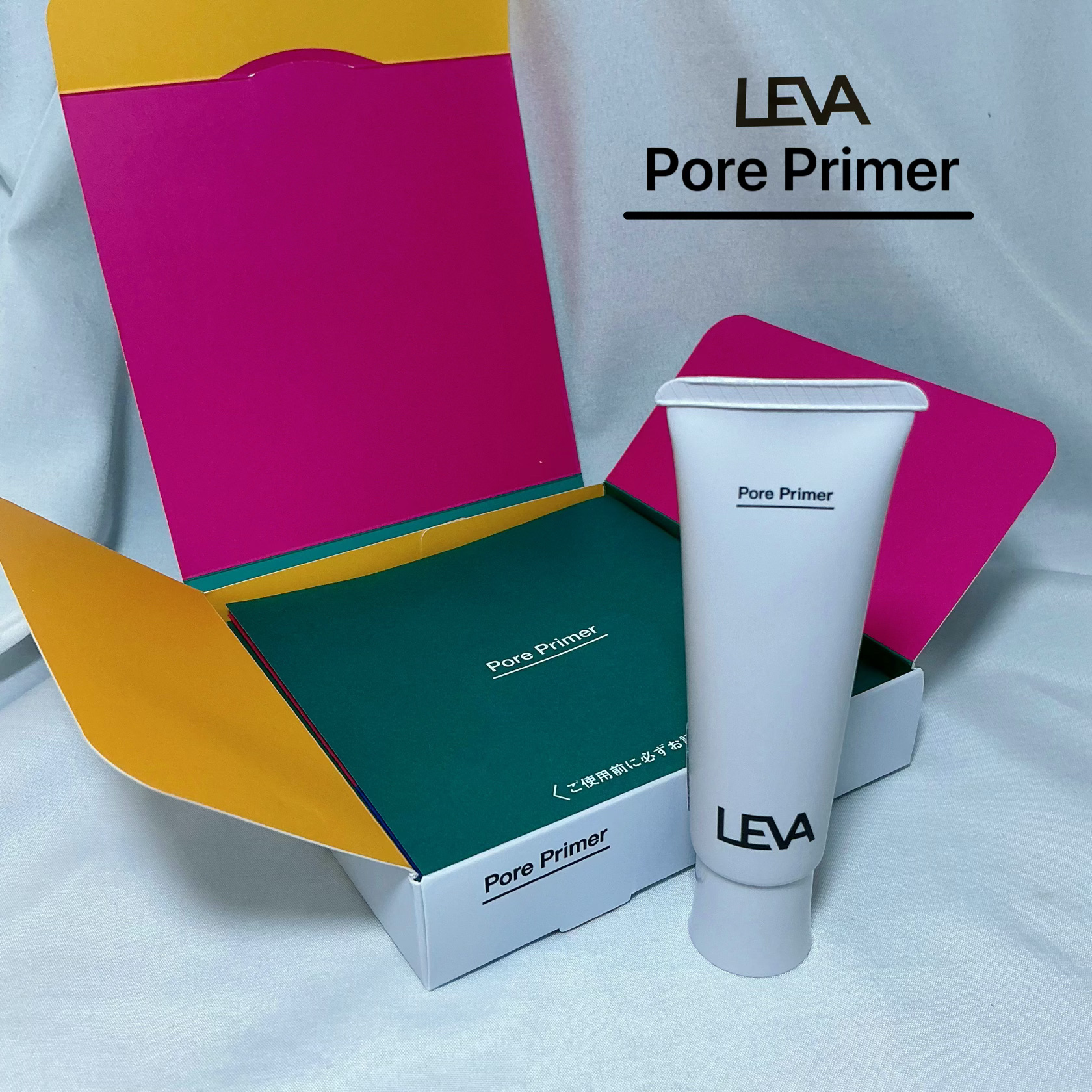 ポアプライマー/LEVA/化粧下地を使ったクチコミ（1枚目）