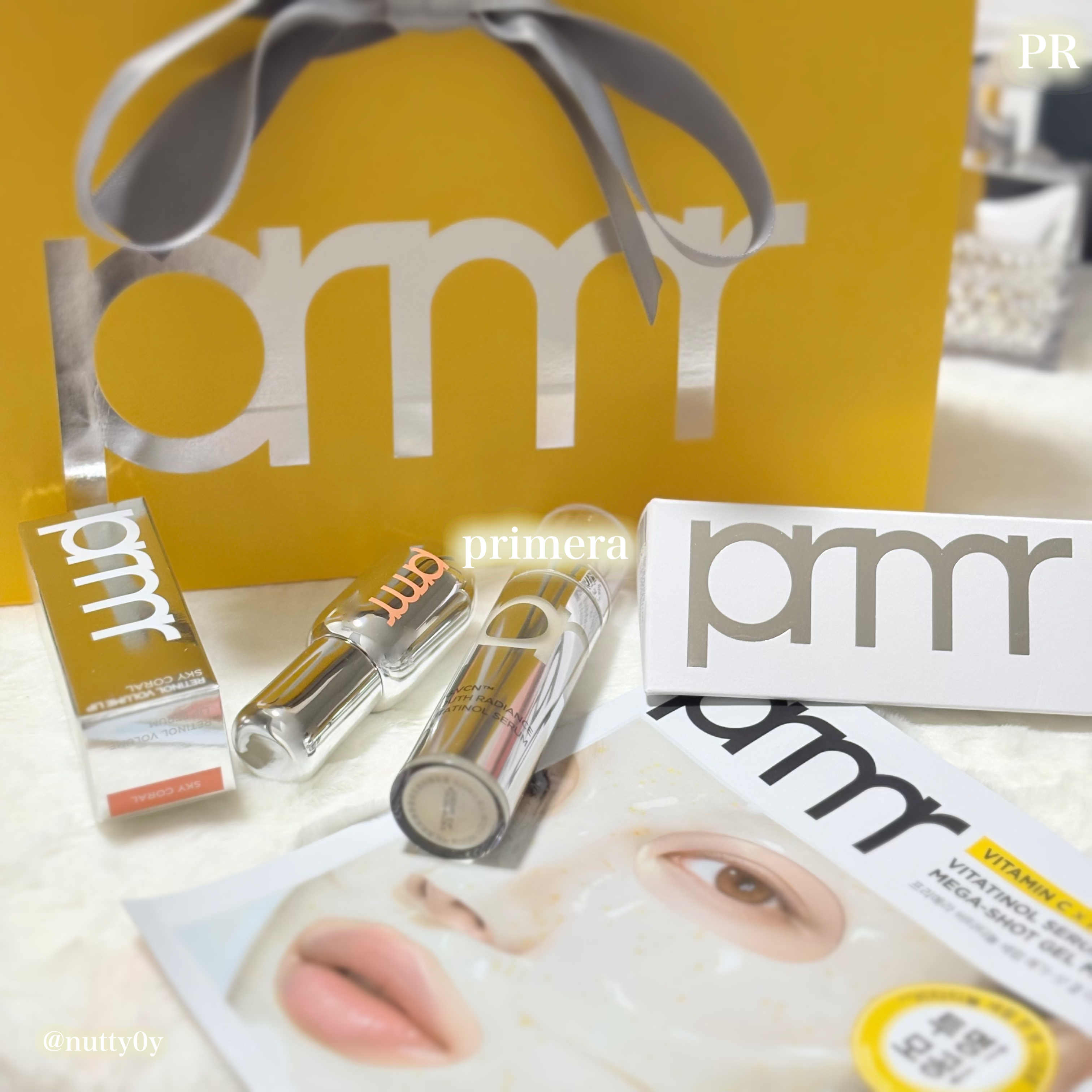 ビタチノールセラム メガショット ゲルマスク/primera/シートマスク・パックを使ったクチコミ（1枚目）