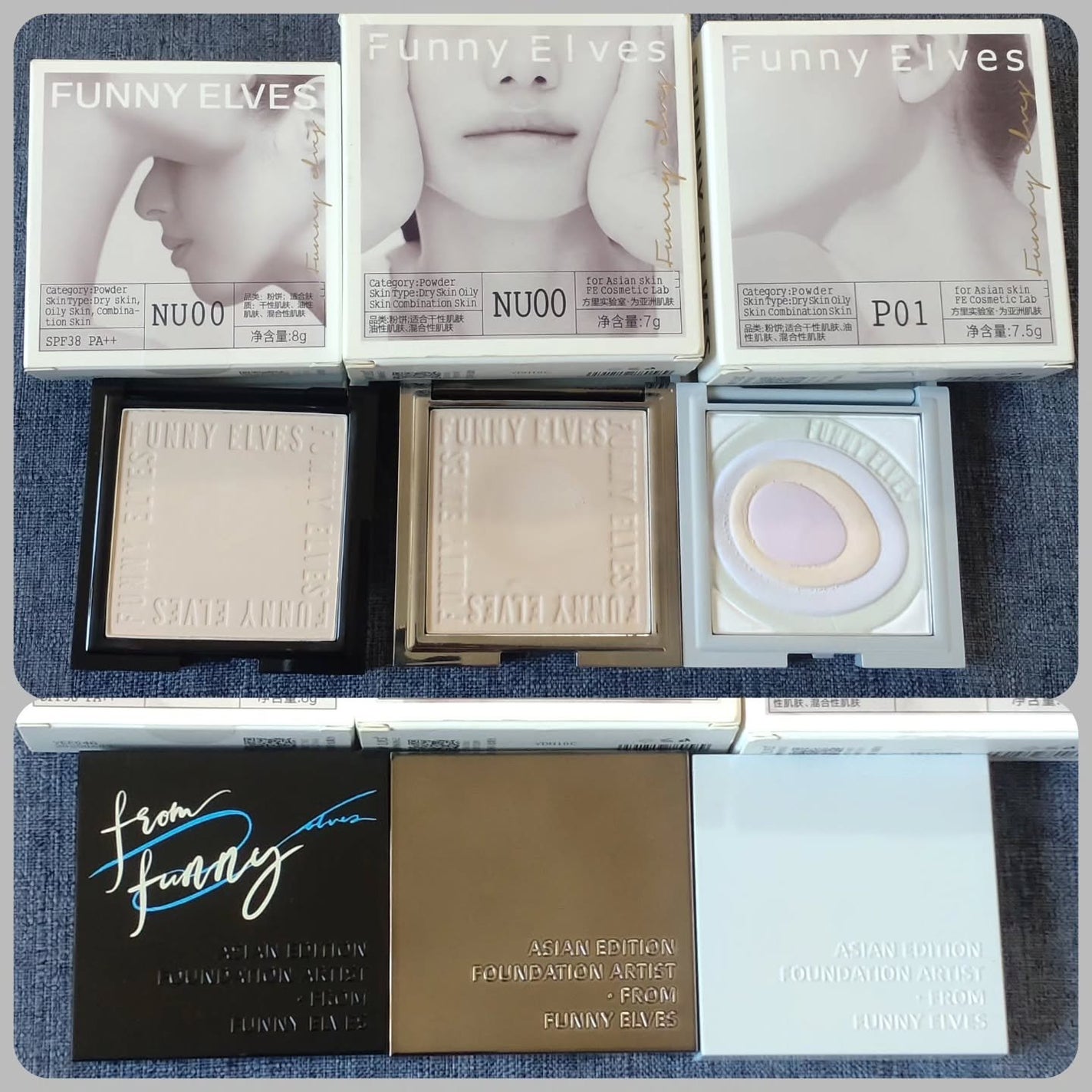 UVソフトマットプレストパウダー/FUNNY ELVES方里/プレストパウダーを使ったクチコミ(8枚目)