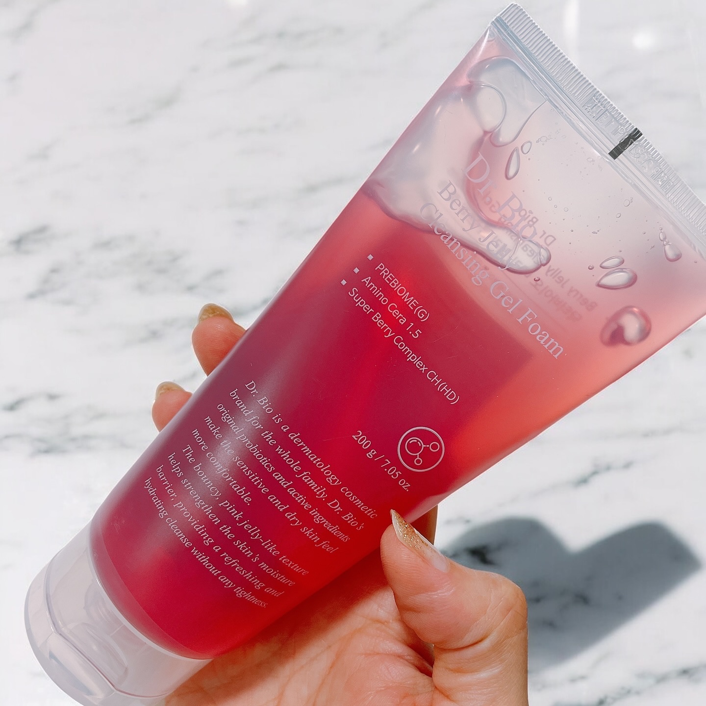 ベリーゼリークレンジングジェルフォーム/Dr.Bio/クレンジングジェルを使ったクチコミ（3枚目）