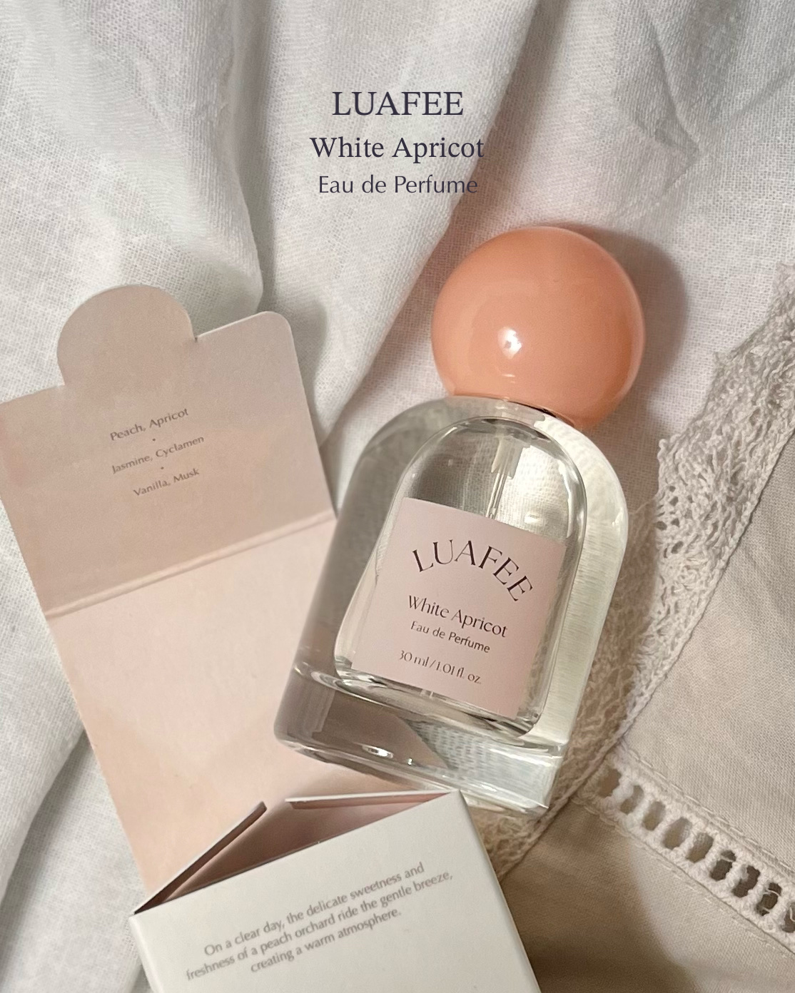 ホワイトアプリコット/LUAFEE/香水(レディース)を使ったクチコミ（2枚目）
