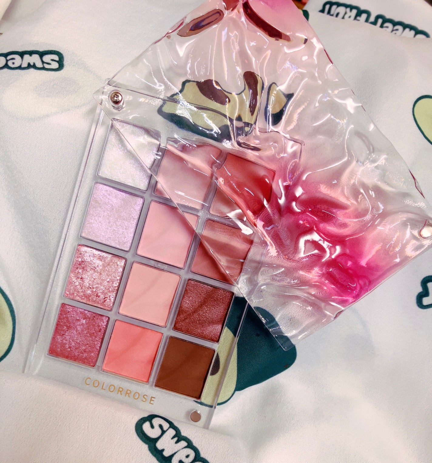 水面アイシャドウパレット/COLORROSE/アイシャドウパレットを使ったクチコミ(2枚目)