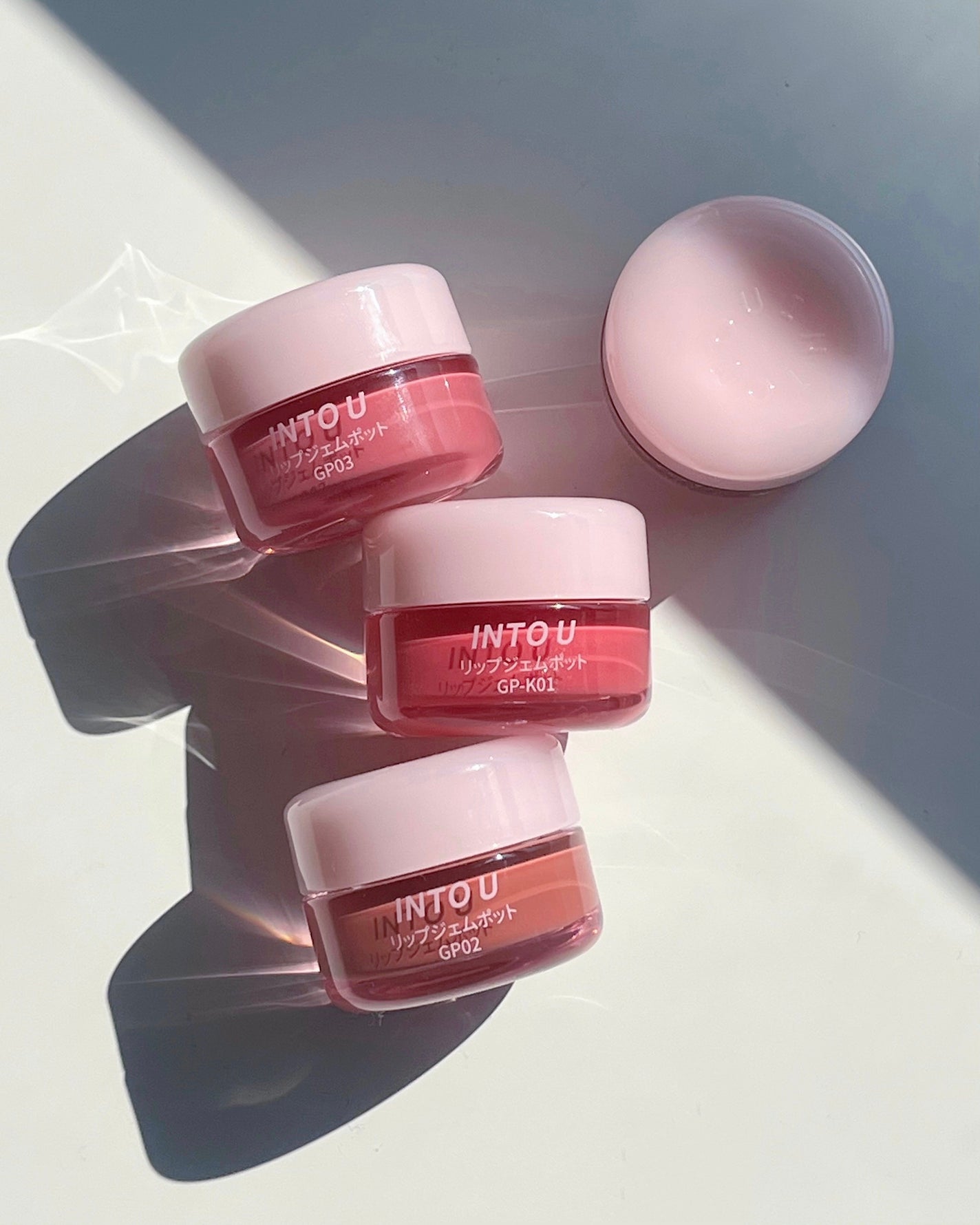 INTO U リップジェムポット&シリコンブラシセット/INTO U/その他キットセットを使ったクチコミ(1枚目)