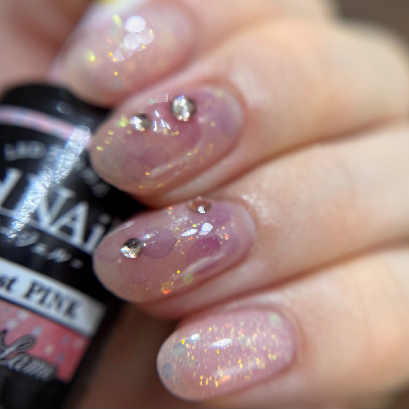 ネイルシール/セリア/ネイルシールを使ったクチコミ(2枚目)