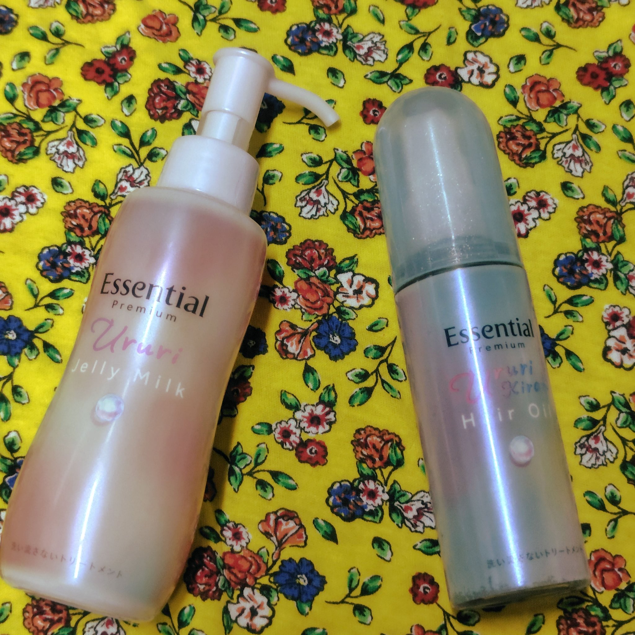 エッセンシャル プレミアム うるりキラリオイル/エッセンシャル/ヘアオイルを使ったクチコミ（1枚目）