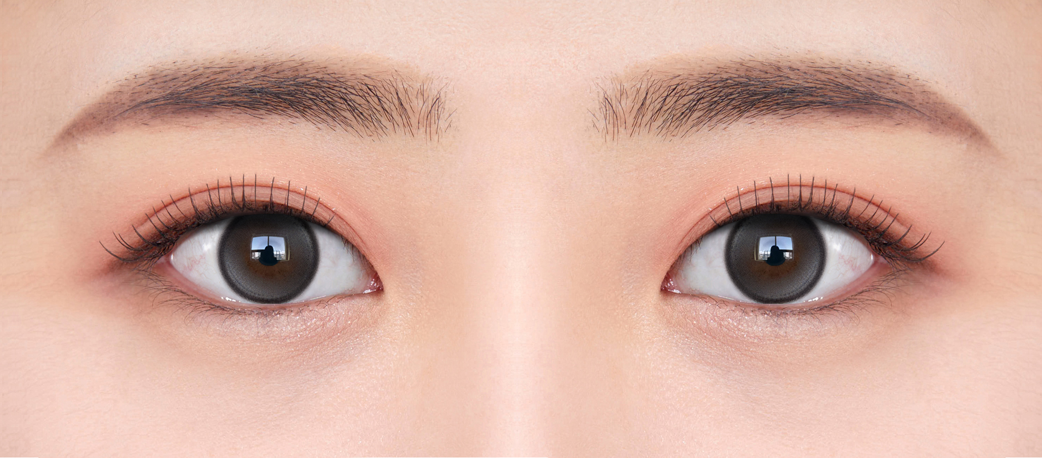 Glowy Tear 1day グレー