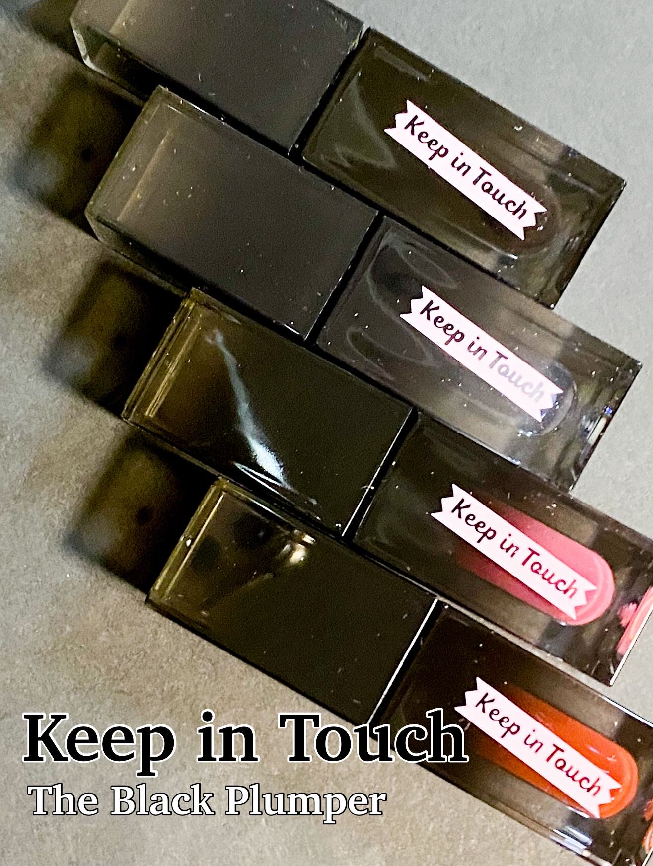The Black Lip Plumper Tint/Keep in Touch/リップグロスを使ったクチコミ（1枚目）