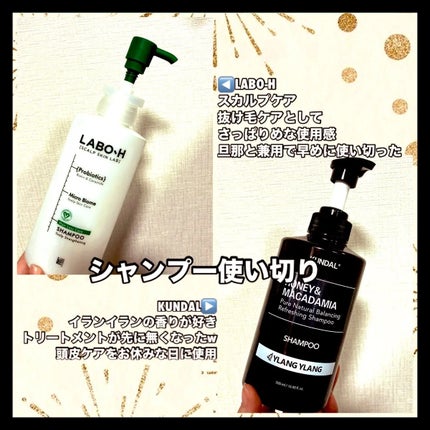 ネイチャーシャンプー 03.イランイラン Ylang Ylang/KUNDAL/市販シャンプーの画像