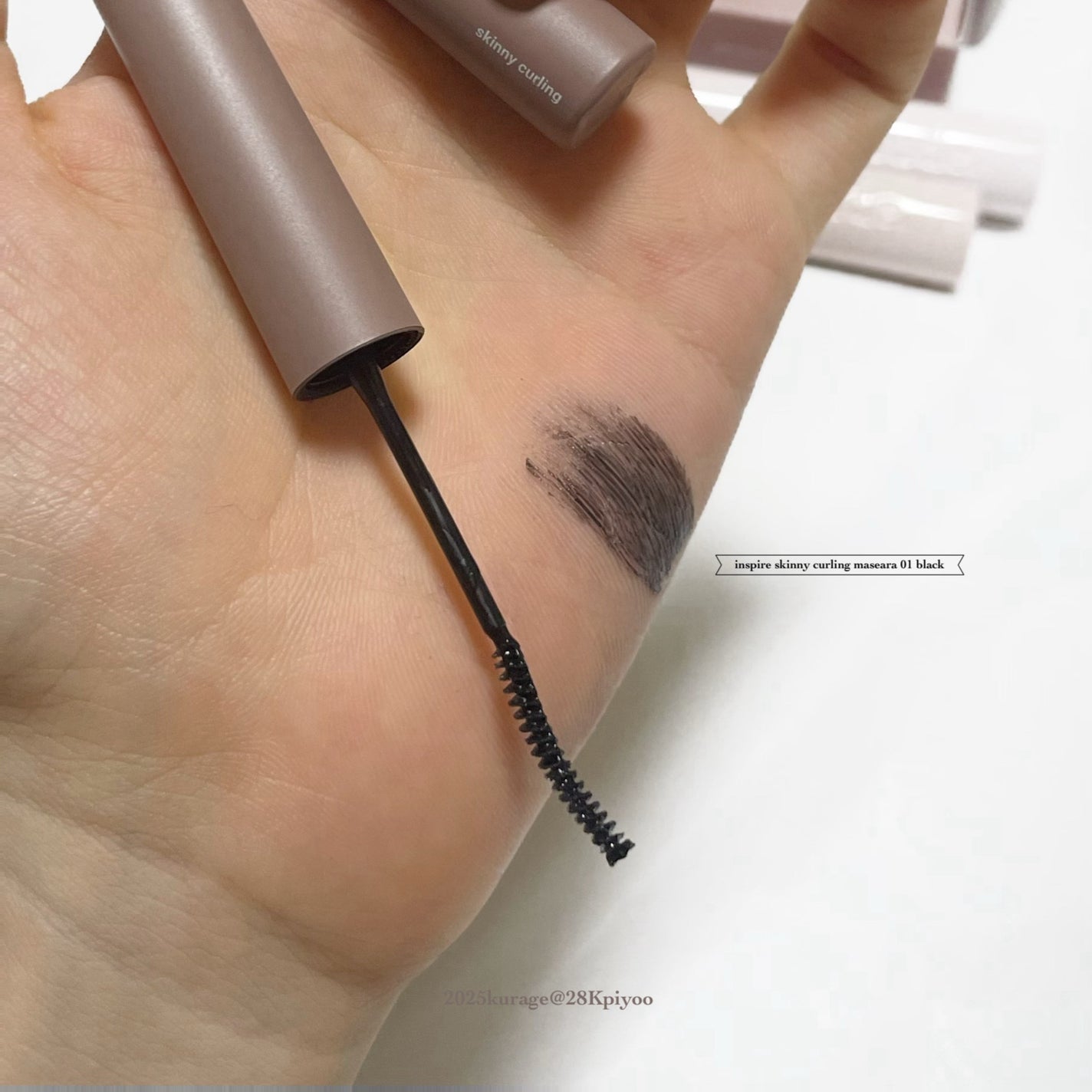 MD インスパイアロングラッシュ カーリングマスカラ/mude/マスカラを使ったクチコミ(5枚目)