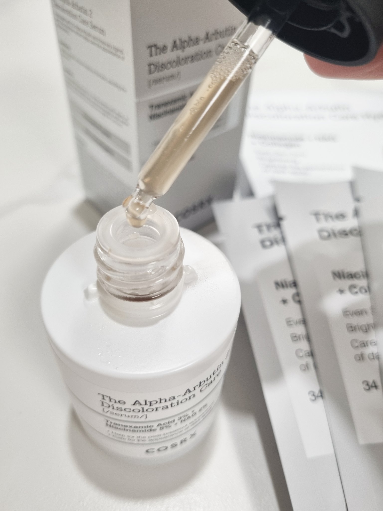 RXザ・アルファアルブチン2 ニキビ跡ケアセラム/COSRX/美容液を使ったクチコミ（2枚目）